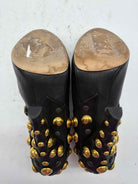 Pre-Owned Gucci Black Size 8.5 Leather Ankle Boots | True Fashionistas.