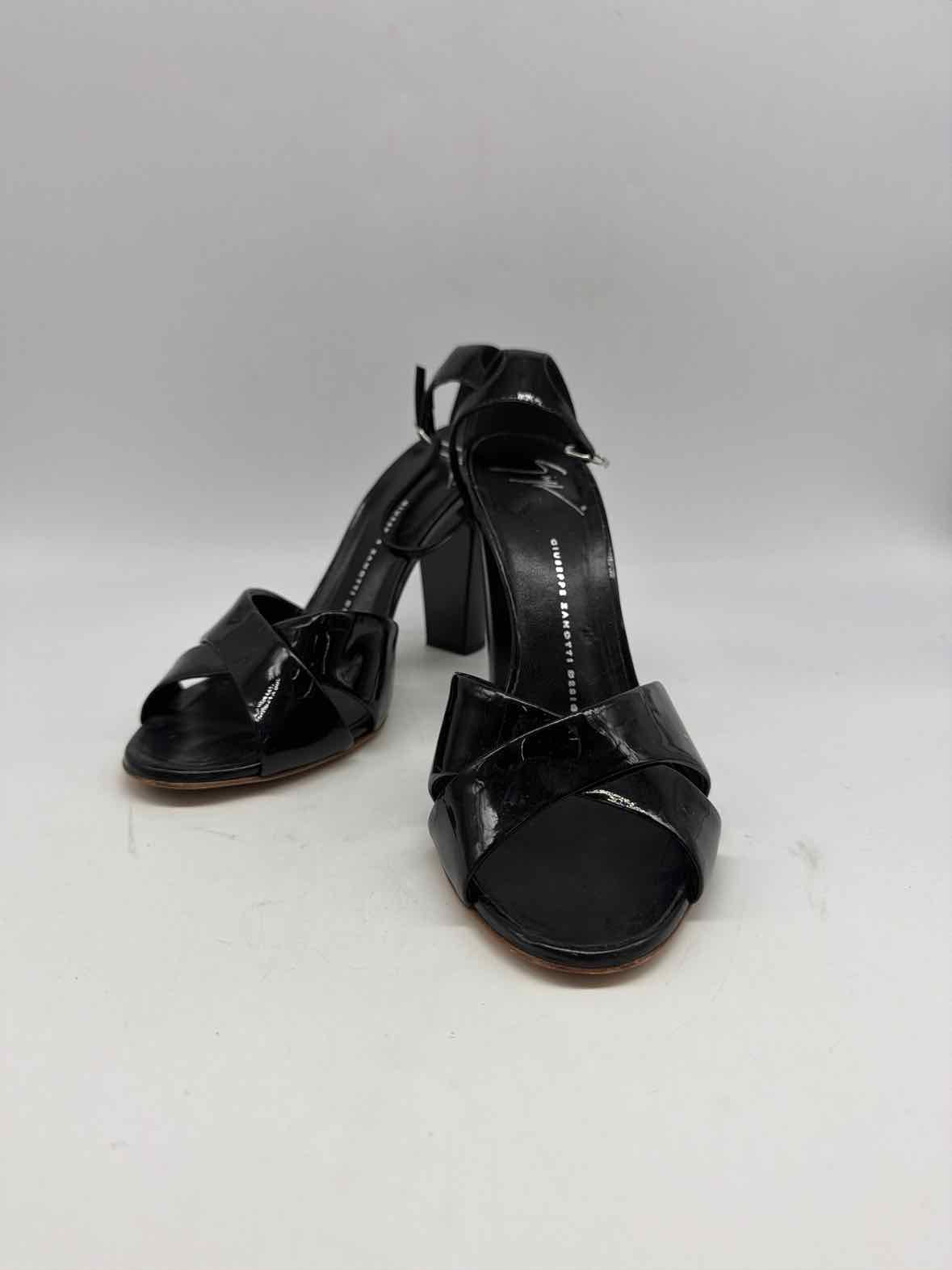 Pre-Owned Giuseppe Zanotti Black Size 38.5 Strappy Heels | True Fashionistas.
