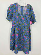 Pre-Owned Loft Blue Size 0 Short Short Sleeve Dress | True Fashionistas.