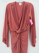 Pre-Owned Misa Pink Size Small Long Long Sleeve Dress | True Fashionistas.