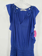 Pre-Owned Ramy Brook Blue Size Small Long Sleeveless Dress | True Fashionistas.