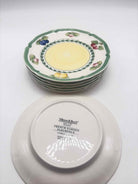 Set of 6 Villeroy & Bach Porcelaine Dessert Plates | True Fashionistas.
