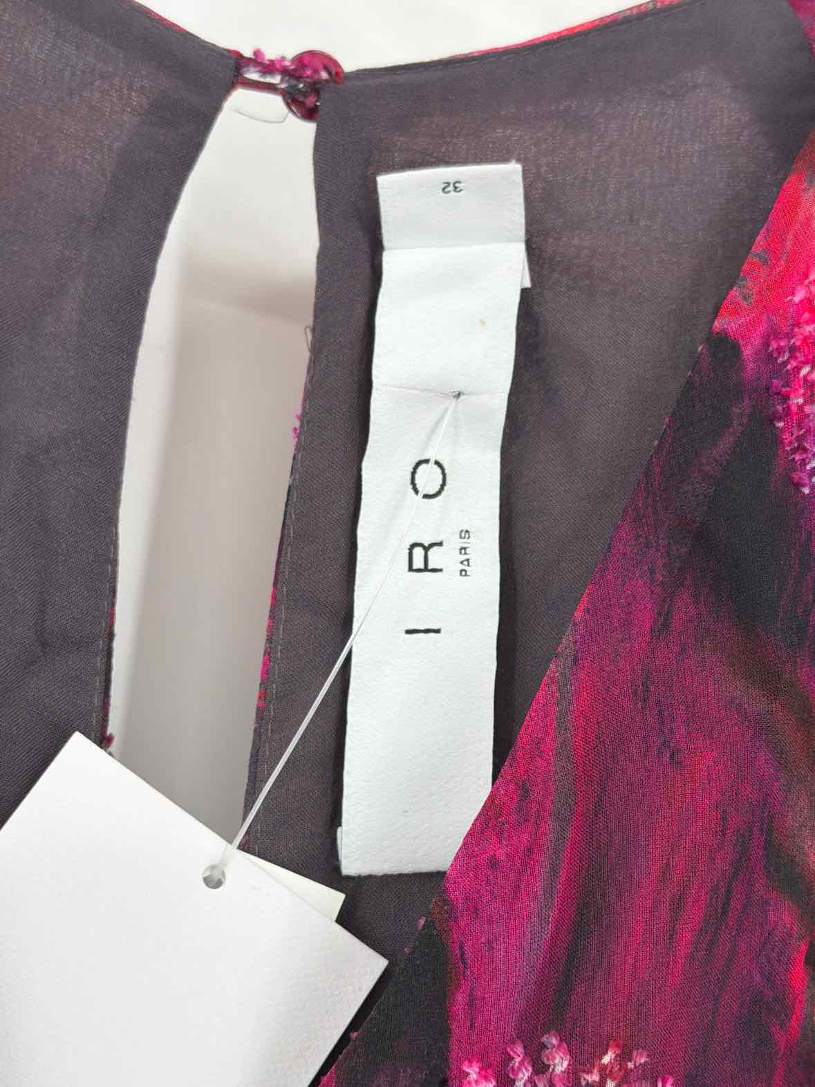 Pre-Owned IRO Pink Size 32/0 Short Long Sleeve Dress | True Fashionistas.