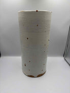 Pottery Barn Cream Vase | True Fashionistas.