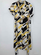 Pre-Owned Style & Co Yellow Size 12 Short Short Sleeve Dress | True Fashionistas.