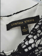 Pre-Owned Cynthia Steffe Black Size 6 Lace Short Sleeveless Dress | True Fashionistas.