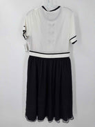 Pre-Owned Giorgio Grati White Size 44 Short Short Sleeve Dress | True Fashionistas.