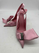 Pre-Owned Salvatore Ferragamo Pink Size 9 Slingback Heels | True Fashionistas.