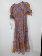Pre-Owned ASTR Purple Size XS Long Short Sleeve Dress | True Fashionistas.