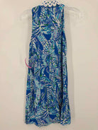 Pre-Owned Lilly Pulitzer Blue Size 0 Short Sleeveless Dress | True Fashionistas.