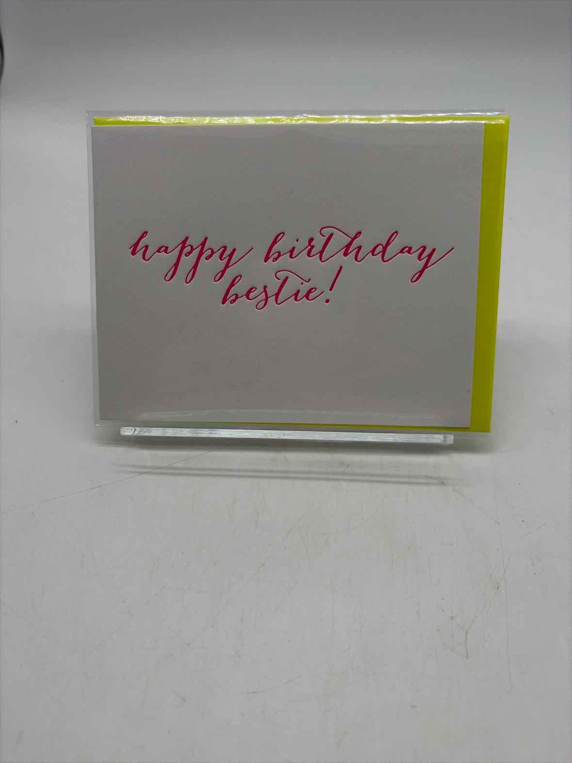 Happy Birthday Bestie Greeting Card | True Fashionistas.