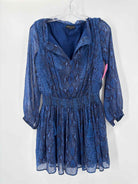 Pre-Owned Banana Republic Blue Size XXS Short Long Sleeve Dress | True Fashionistas.