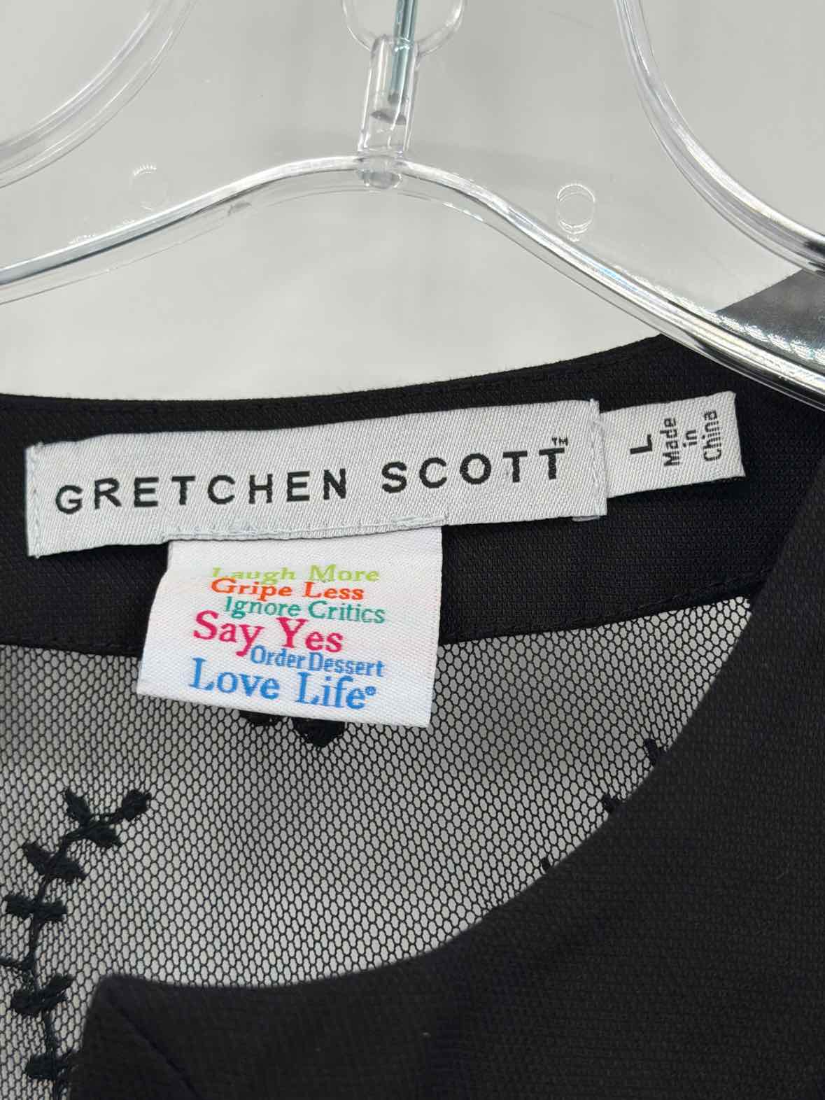 Pre-Owned Gretchen Scott Black Size Large Coverup | True Fashionistas.