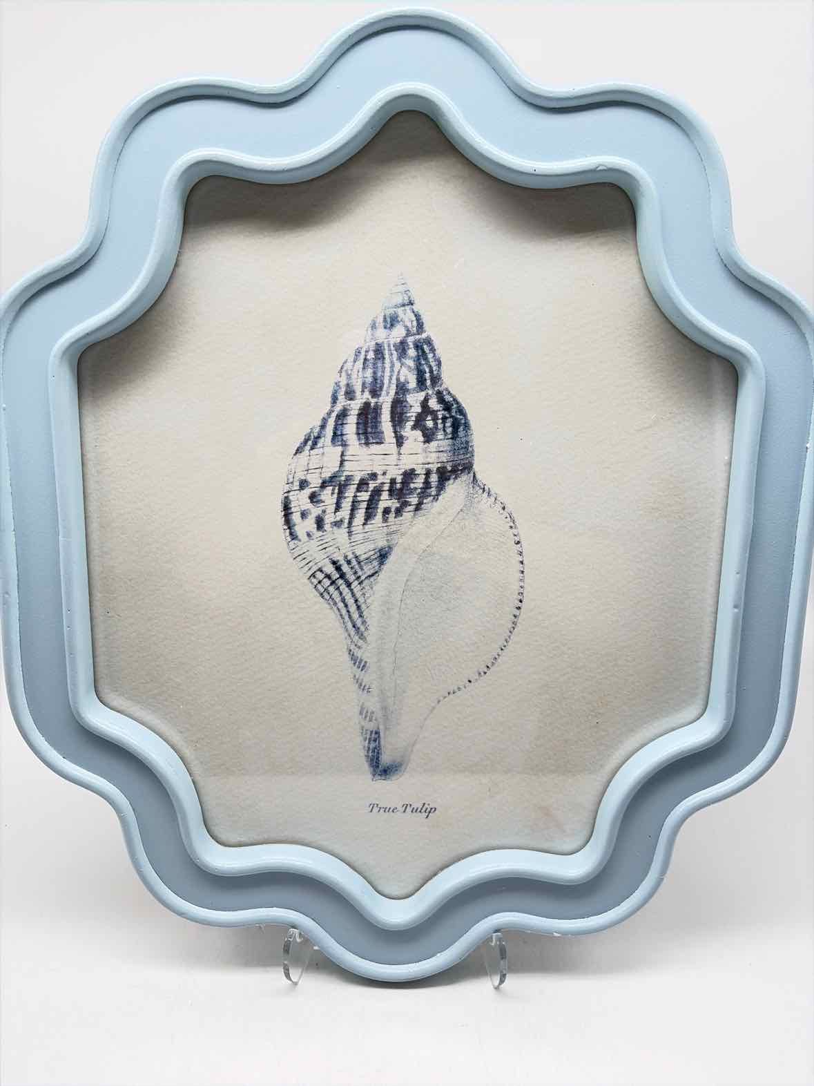 Blue Shell Art Work | True Fashionistas.