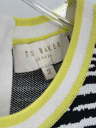 Pre-Owned Ted Baker Black Size 2/6 Knit Short Sleeveless Dress | True Fashionistas.