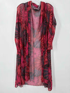 Pre-Owned Kozan Red Size XL Cardigan Blouse | True Fashionistas.