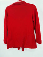 Pre-Owned Chanel Red Size 42/8 Cardigan Sweater | True Fashionistas.