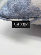 Ralph Lauren Blue & White  Fabric Pillow | True Fashionistas.