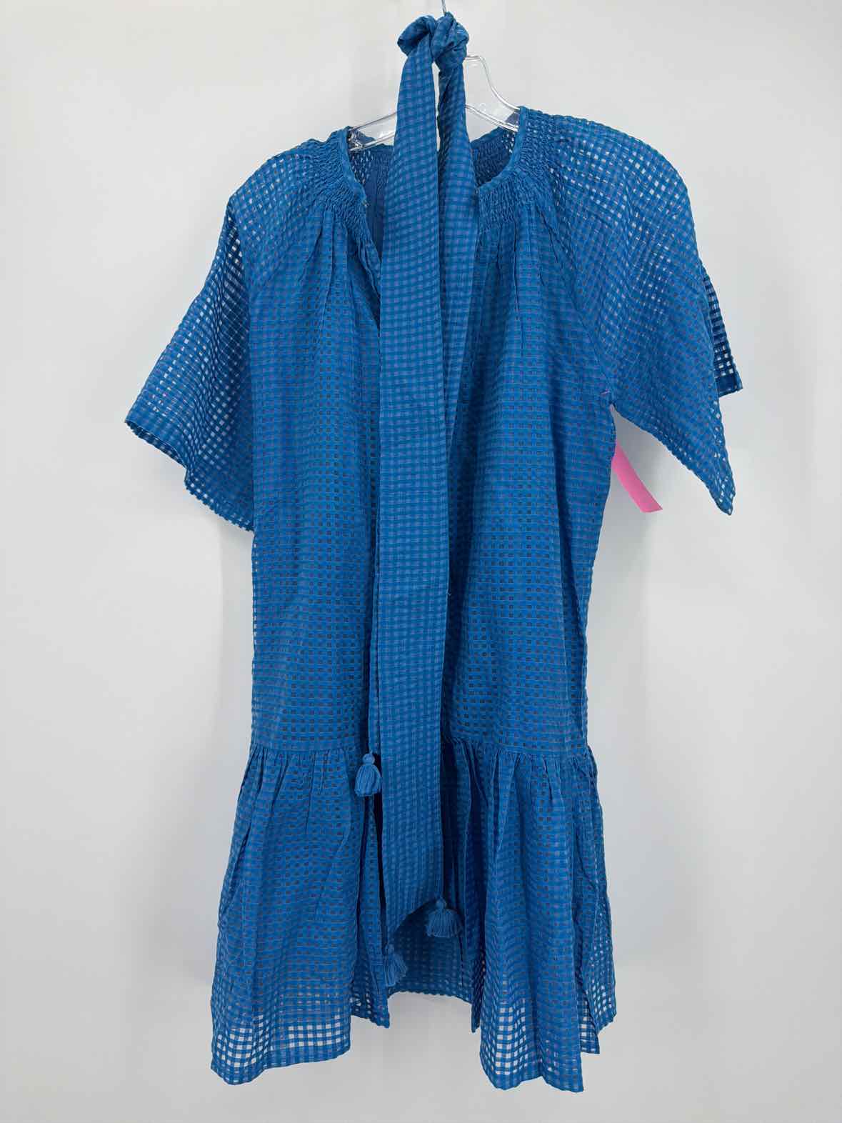 Pre-Owned Oliphant Blue Size XXS Short Short Sleeve Dress | True Fashionistas.
