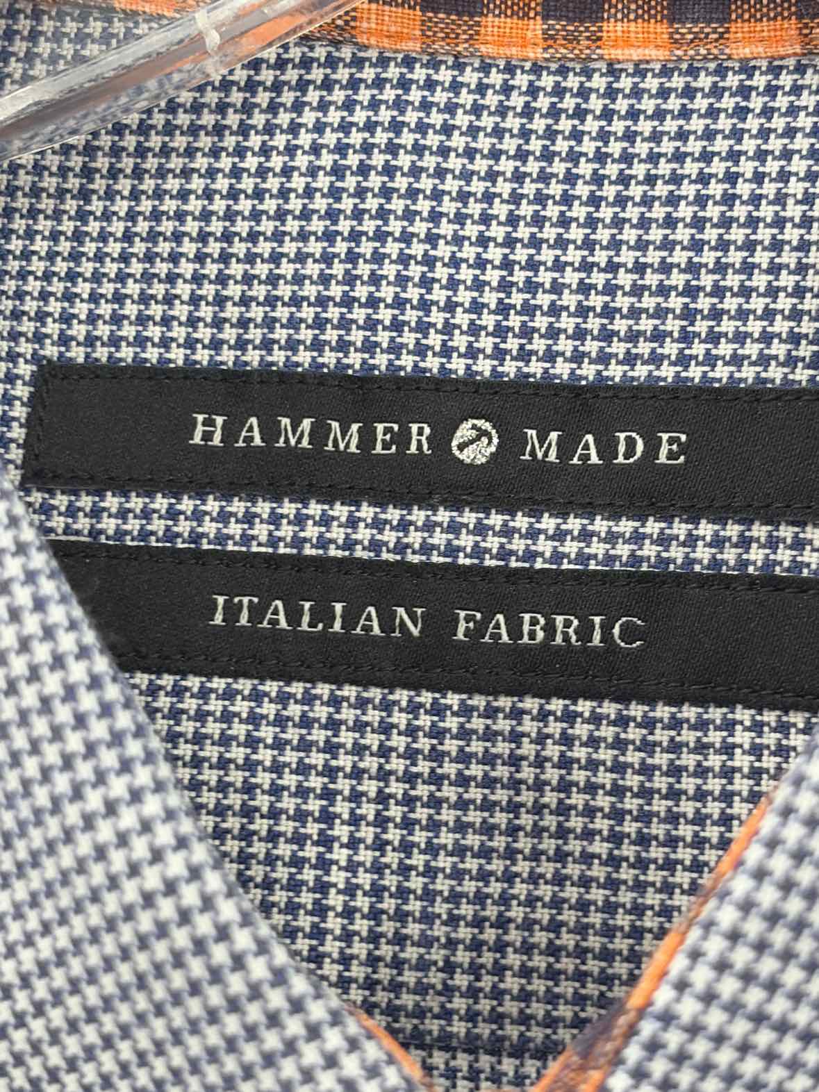 Hammer Made Blue Size Large Men's Button Down | True Fashionistas.