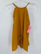 Pre-Owned Mine Yellow Size Small Tank Top | True Fashionistas.