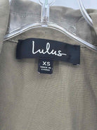 Pre-Owned Lulu's Tan Size XS Short Sleeveless Dress | True Fashionistas.