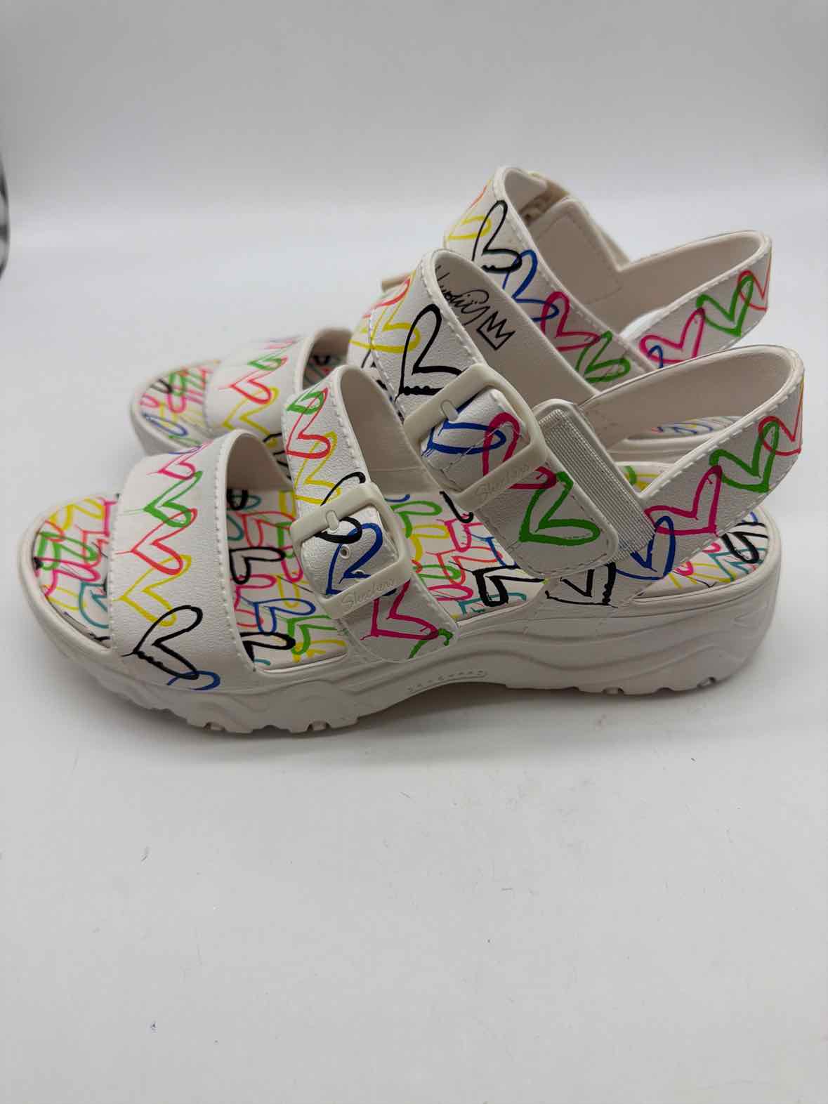 Pre-Owned Skechers White Size 10 Strappy Sandals | True Fashionistas.