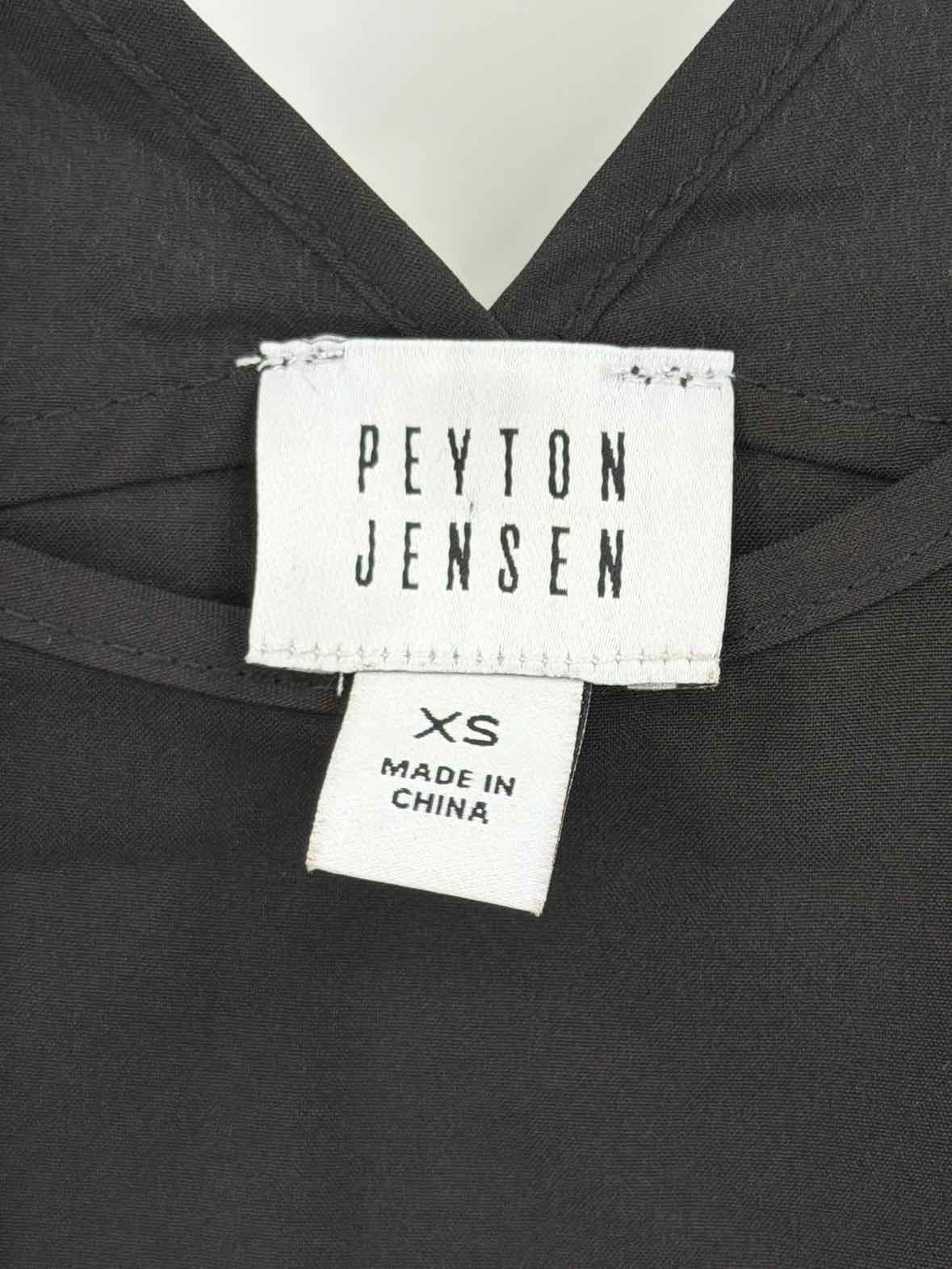 Pre-Owned Peyton Jensen Black Size XS Sleeveless Jumpsuit | True Fashionistas.