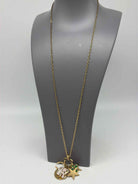 Lilly Pulitzer Gold Luck Charm Necklace | True Fashionistas.