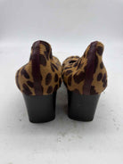 Pre-Owned Lanvin Brown Size 12 Leopard Block Heel Heels | True Fashionistas.