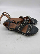 Pre-Owned Alaia Blue Size 7 Strappy Sandals | True Fashionistas.