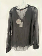 Pre-Owned See By Chloe Black Size 42 Blouse | True Fashionistas.