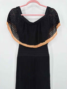 Pre-Owned Herve Leger Black Size XXS Knit Long Sleeveless Dress | True Fashionistas.
