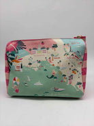 Spartina Blue Map Multicolor Clutch | True Fashionistas.