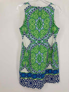 Pre-Owned London Times Green Size 12 Short Sleeveless Dress | True Fashionistas.