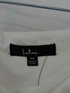 Pre-Owned Lulu's White Size XS Short Short Sleeve Dress | True Fashionistas.