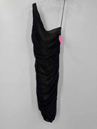 Pre-Owned Alice + Olivia Black Size 0 Cocktail Short Sleeveless Dress | True Fashionistas.