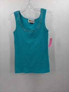 Christine Alexander Blue Size Medium Tank Top | True Fashionistas.