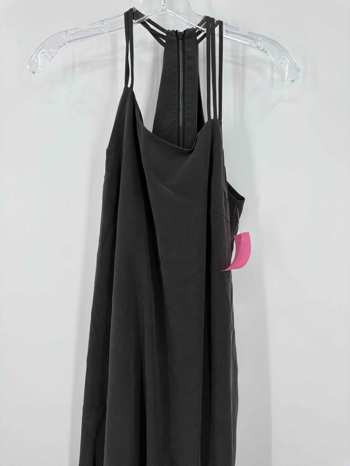 Pre-Owned The Eight Senses Grey Size Small Long Sleeveless Dress | True Fashionistas.
