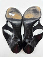 Pre-Owned Prada Black Size 38.5 Mule Heels | True Fashionistas.