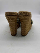 Pre-Owned Christian Louboutin Green Size 36 Wedge Heels | True Fashionistas.