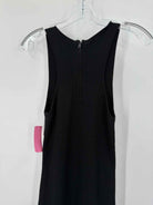 Pre-Owned Alice + Olivia Black Size Large Knit Long Sleeveless Dress | True Fashionistas.