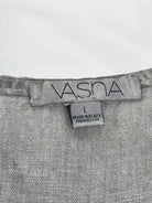 Pre-Owned Vasna Grey Size Large Long Sleeveless Dress | True Fashionistas.