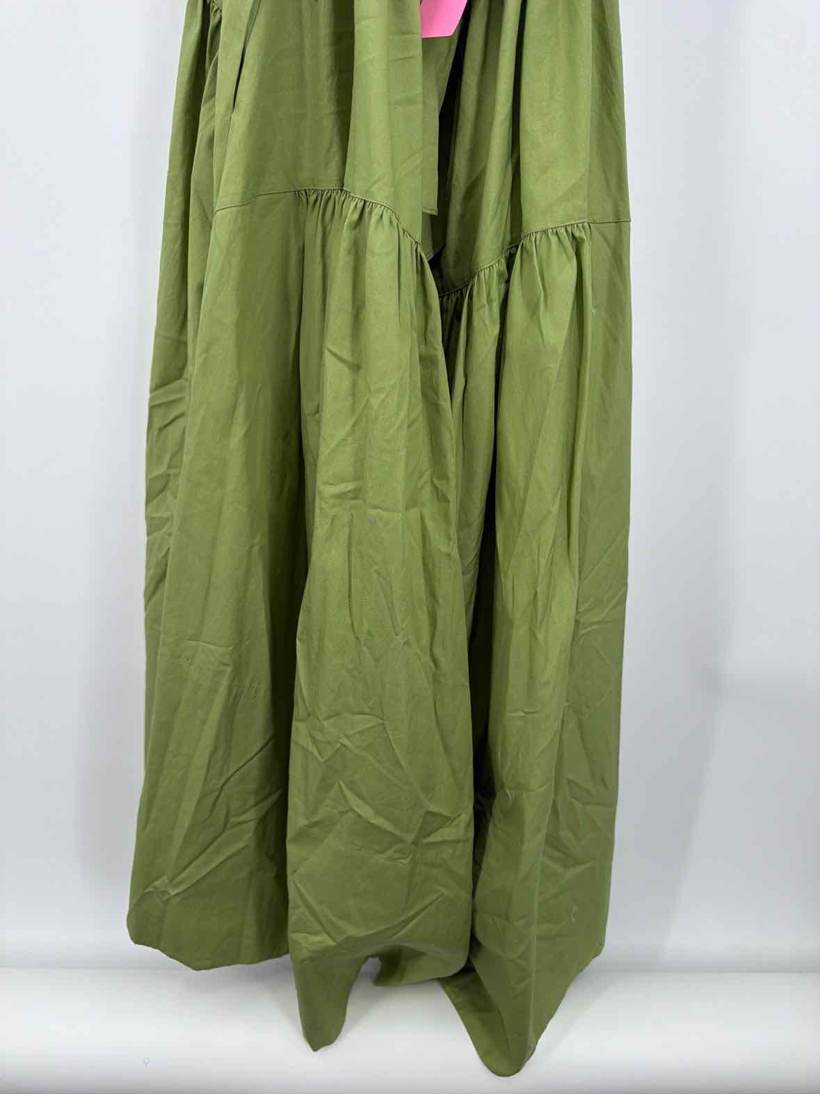 Pre-Owned Vince Green Size XL Long Sleeveless Dress | True Fashionistas.