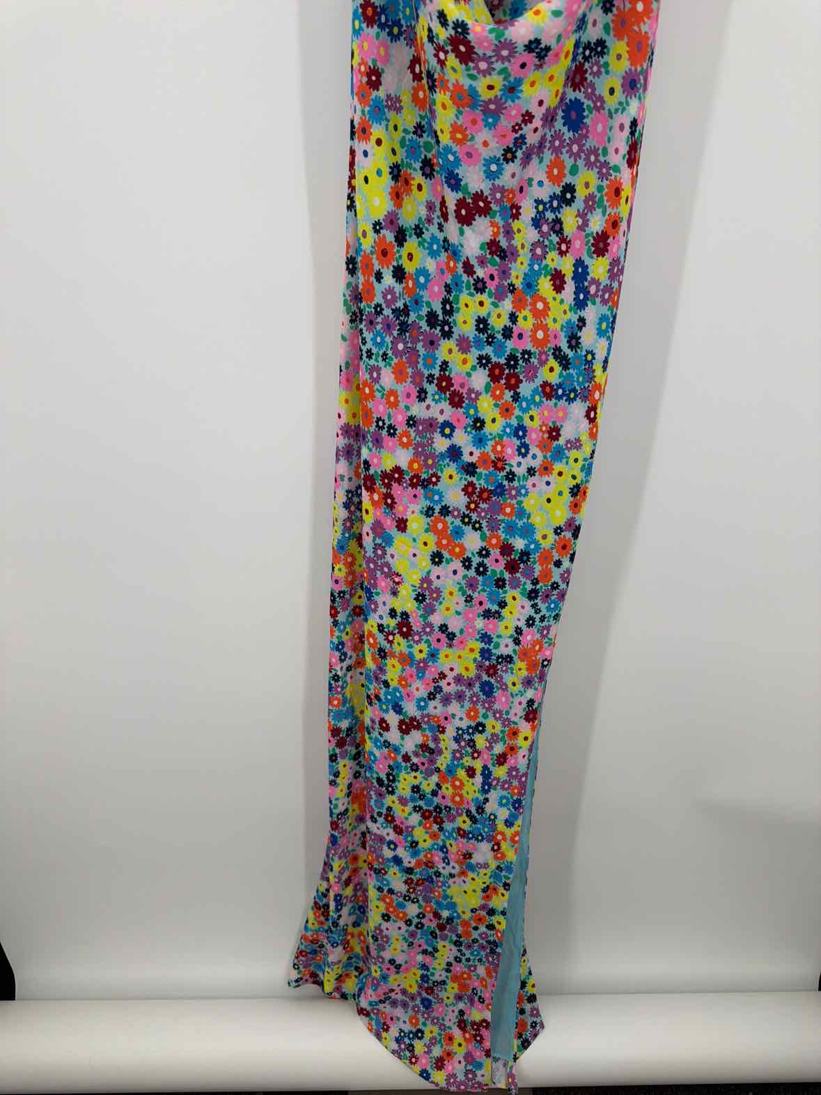 Pre-Owned Staud Blue Size XL Bellamy Dress Long Sleeveless Dress | True Fashionistas.