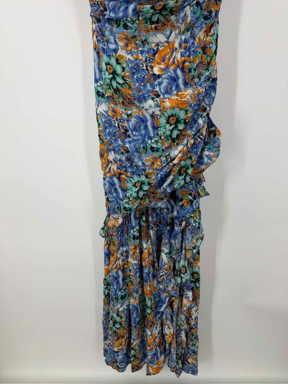 Pre-Owned Ungaro Blue Size Small Long Sleeveless Dress | True Fashionistas.