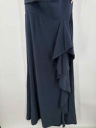 Pre-Owned Frascara Blue Size 14 Gown Long Evening Gown | True Fashionistas.