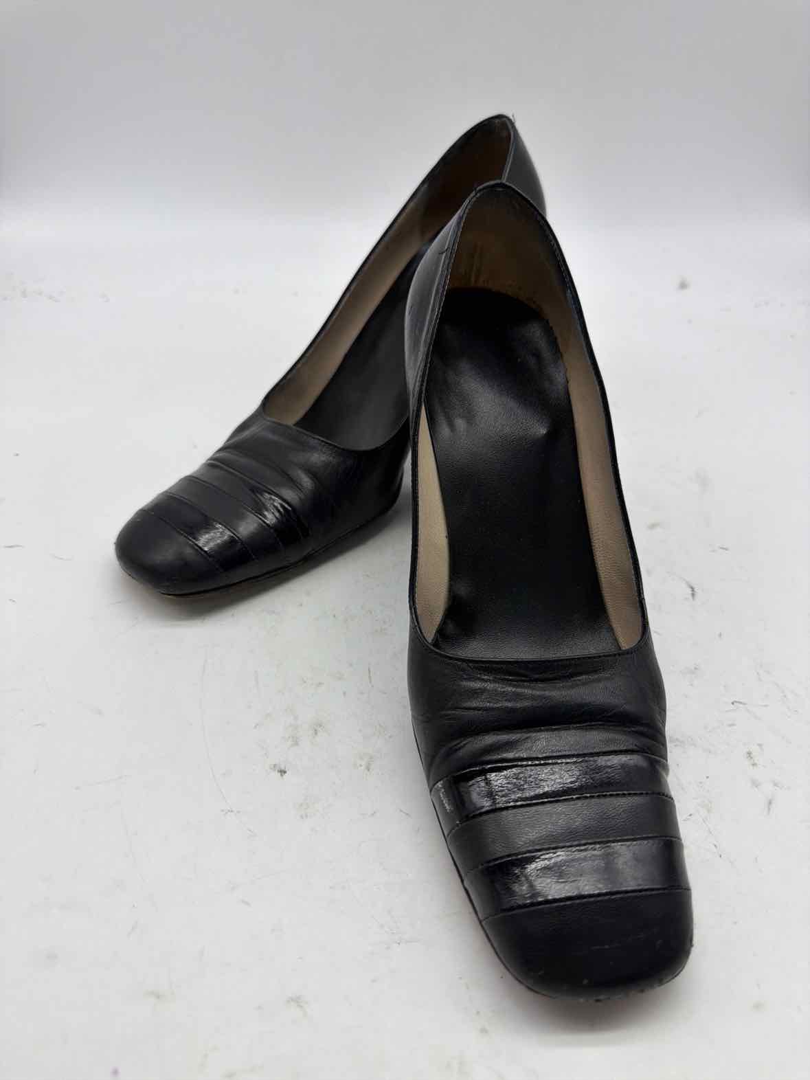 Pre-Owned Chanel Black Size 7.5 Pump Heels | True Fashionistas.