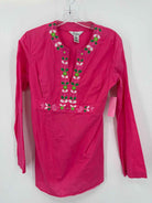 Pre-Owned Lilly Pulitzer Pink Size Small Vintage Blouse | True Fashionistas.