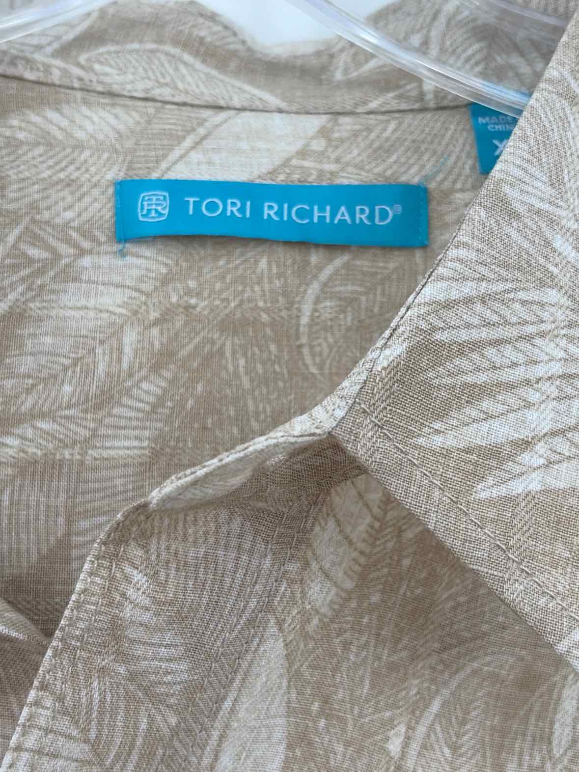 Tori Richards Tan Size XL Men's Button Down | True Fashionistas.